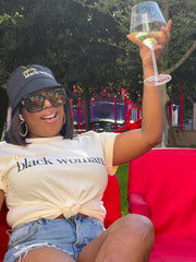 #CoolAssBlackWoman Black Bucket Hat
