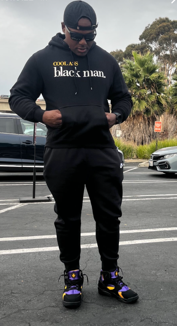 Cool Ass Black Man Hoodies