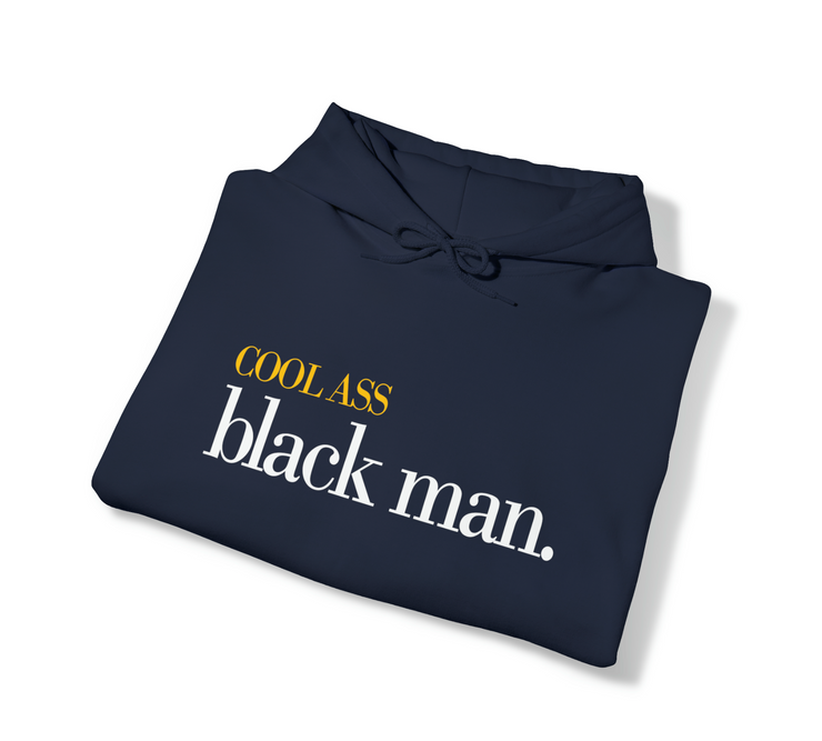 [New Color] Cool Ass Black Man NAVY BLUE Hoodies